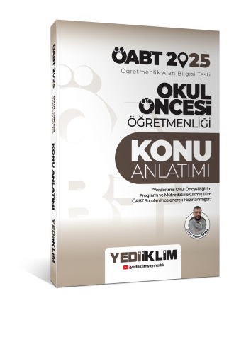 Yediiklim Yayınları 2025 ÖABT Okul Öncesi Öğretmenliği Konu Anlatımı |