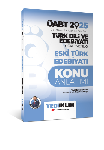 Yediiklim Yayınları 2025 ÖABT Türk Dili ve Edebiyatı Öğretmenliği Eski