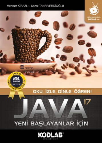 Yeni Başlayanlar İçin Java 8; İnteraktif Eğitim DVD Seti Hediye | Mehm