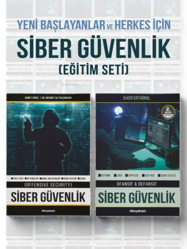 Yeni Başlayanlar ve Herkes İçin Siber Güvenlik Eğitim Seti - 2 Kitap T