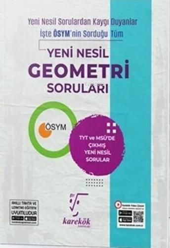 Yeni Nesil Geometri Soruları Soru Bankası | Kolektif | Karekök Yayınla