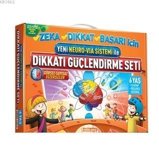 Yeni Neuro-Via Sistemi ile Dikkati Güçlendirme Seti 6 Yaş (3 Kitap) | 