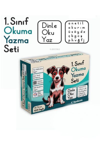 Yeni Okuma Yazma Seti 1. Sınıf ( Dinle - Oku - Yaz ) - Shrinkli ( Poşe