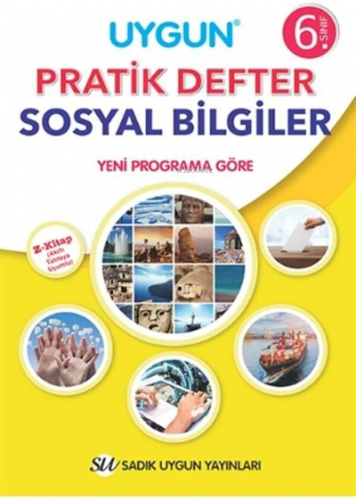 Yeni Pratik Defter Sosyal Bilgiler | Kolektif | Sadık Uygun Yayınları