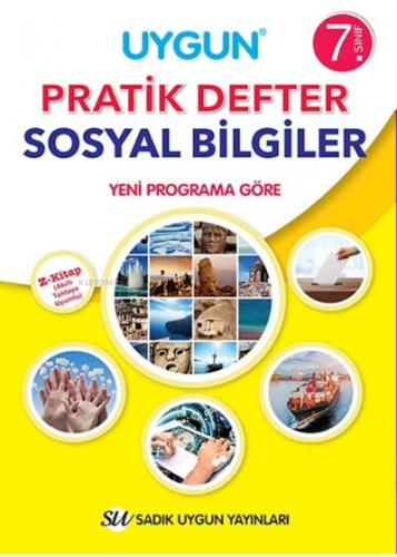 Yeni Pratik Defter Sosyal Bilgiler | Kolektif | Sadık Uygun Yayınları