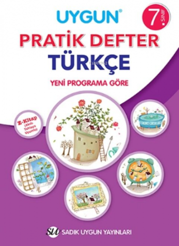 Yeni Pratik Defter Türkçe | Kolektif | Sadık Uygun Yayınları