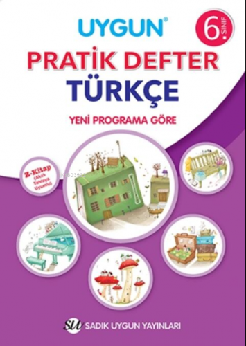 Yeni Pratik Defter Türkçe | Kolektif | Sadık Uygun Yayınları