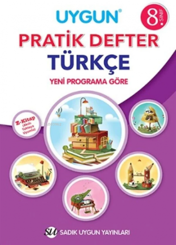 Yeni Pratik Defter Türkçe | Kolektif | Sadık Uygun Yayınları