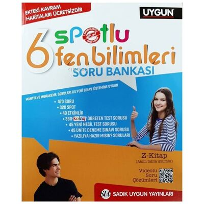 Yeni Spotlu Fen Bilimleri Soru Bankası + Kavram Haritaları | Kolektif 