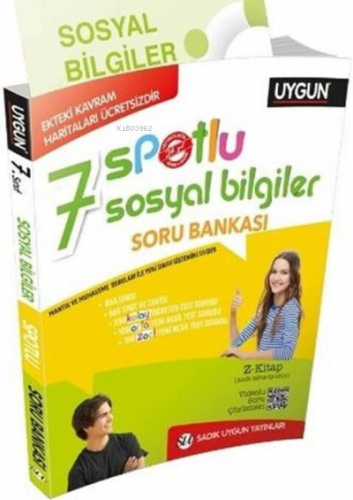 Yeni Spotlu Sosyal Bilgiler Soru Bankası + Kavram Haritaları | Kolekti