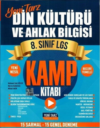 Yeni Tarz Yayınları 8.Sınıf Yeni Tarz Din Kül Ve Ahlak Bil Kamp - 2021