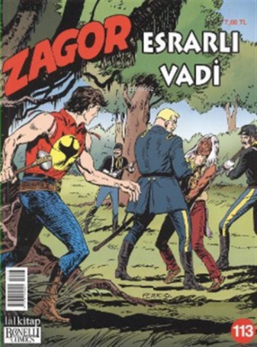 Yeni Zagor Sayı: 113 Esrarlı Vadi | Ade Capone | Lal Kitap