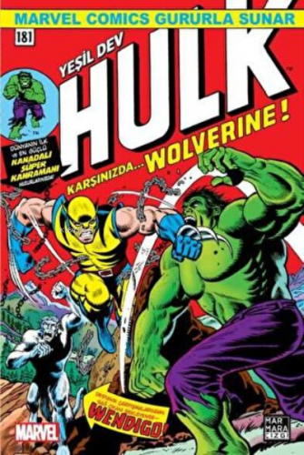 Yeşil Dev Hulk 181 - Karşınızda Wolverine! | Len Wein | Marmara Çizgi 