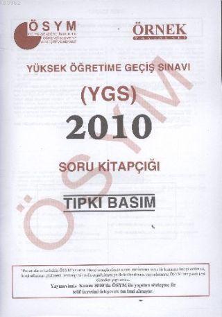 YGS 2010 Soru Kitapçığı | Komisyon | Örnek Akademi Yayınları