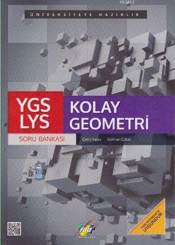 YGS-LYS Kolay Geometri Soru Bankası | Çetin Yazıcı | Fdd Yayınları