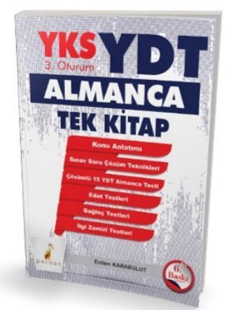 YKS 3.Oturum YDT Almanca Tek Kitap | Erdem Karabulut | Pelikan Yayınev