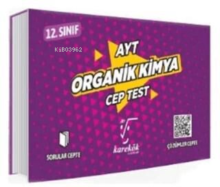 YKS AYT Oraganik Kimya Cep Test | Kolektif | Karekök Yayınları (Hazırl