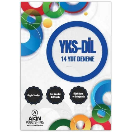 YKS Dil 14 YDT Deneme | Kolektif | Akın Dil Eğitim