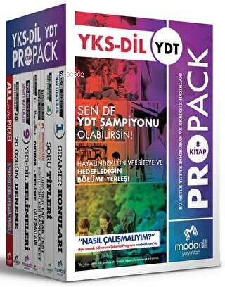 YKS DİL YDT Propack 8' li Set | Kolektif | Modadil Yayınları