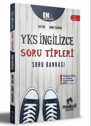 YKS İngilizce Soru Tipleri Soru Bankası | Naci Düz | Modadil Yayınları