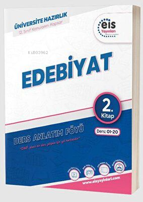 YKS - Mavi Set - DAF - Edebiyat (2. Kitap) | Kolektif | Eis Yayınları