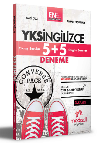 YKSDİL İngilizce 5+5 Deneme | Naci Düz | Modadil Yayınları