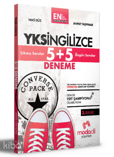 YKSDİL İngilizce 5+5 Deneme | Naci Düz | Modadil Yayınları