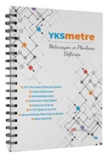 Yksmetre Motivasyon ve Planlama Defteri - Günlük ve Haftalık Planlayıc