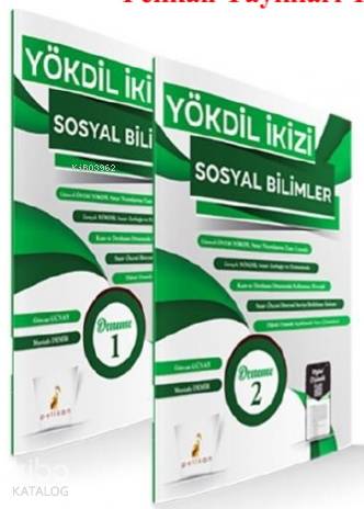 YÖKDİL İkizi Sosyal Bilimler 2 Özgün Deneme Sınavı Dijital Çözümlü | G