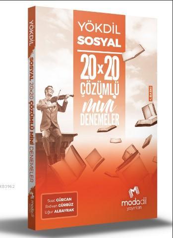 YÖKDİL Sosyal Bilimler 20×20 Mini Denemeler | Rıdvan Gürcan | Modadil 