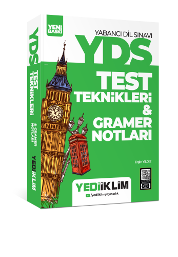 YÖKDİL Test Teknikleri ve Gramer Notları | Ergin Yıldızoğlu | Yediikli