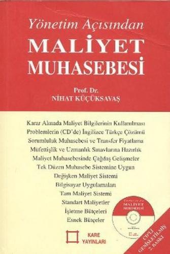 Yönetim Açısından Maliyet Muhasebesi | Nihat Küçüksavaş | Kare Yayınla