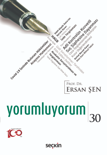 Yorumluyorum – 30 | Ersan Şen | Seçkin Yayıncılık