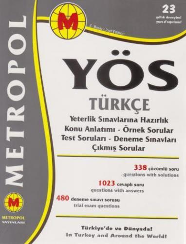 YÖS Türkçe | Kolektif | Metropol Yayınları