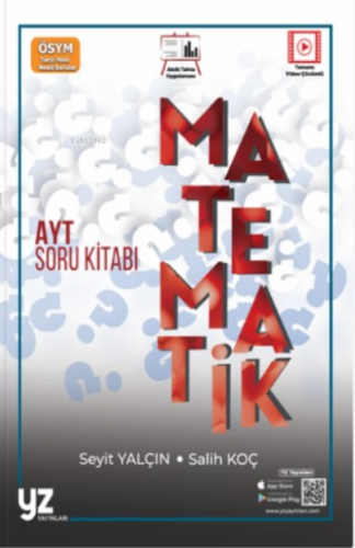 YZ AYT Matematik Soru Kitabı | Kolektif | YZ Yayınları