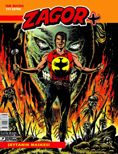 Zagor +8;Şeytanın Maskesi | Moreno Burattini | Lal Kitap