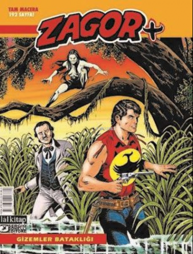 Zagor+ Gizemler Bataklığı Sayı 2 | Antonio Zamberletti | Lal Kitap