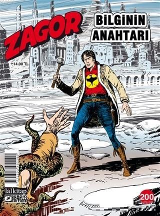 Zagor Sayı 200 - Bilginin Anahtarı | Mauro Bosellı | Lal Kitap