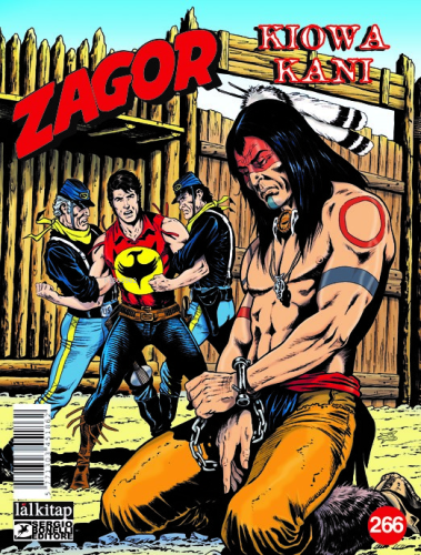 Zagor Sayı 266;Kiowa Kanı | Jacopo Rauch | Lal Kitap