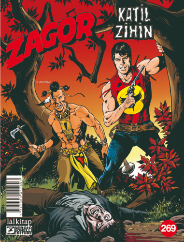 Zagor Sayı 269;Katil Zihin | Moreno Burattini | Lal Kitap