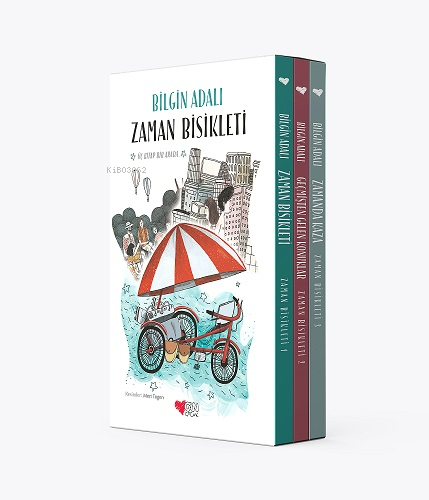 Zaman Bisikleti Üçlemesi Kutulu Set | Bilgin Adalı | Can Çocuk Yayınla