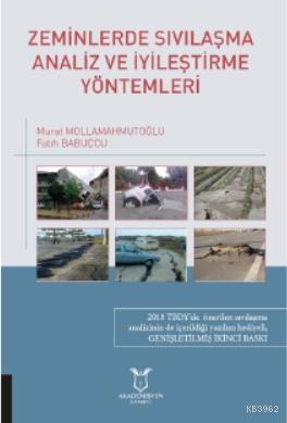 Zeminlerde Sıvılaşma Analiz ve İyileştirme Yöntemleri | Murat Mollamah