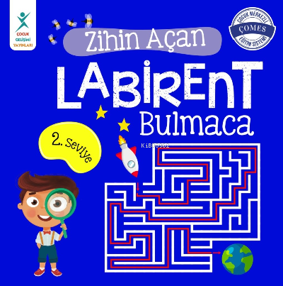 Zihin Açan Labirent Bulmaca 2. Seviye | Kolektif | Çocuk Gelişimi Yayı