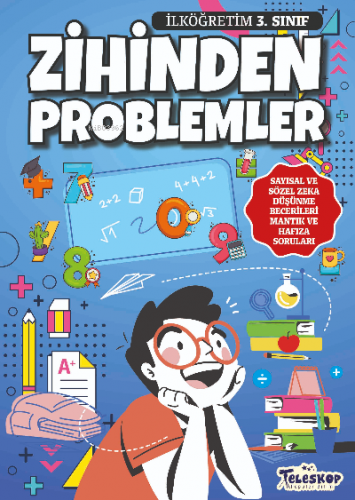 Zihinden Problemler İlköğretim 3 Sınıf | Ersan Güngör | Teleskop Yayın