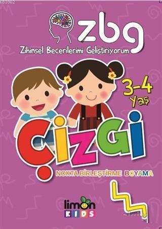 Zihinsel Becerilerimi Geliştiriyorum 3-4 Yaş Çizgi | Kolektif | Limon 