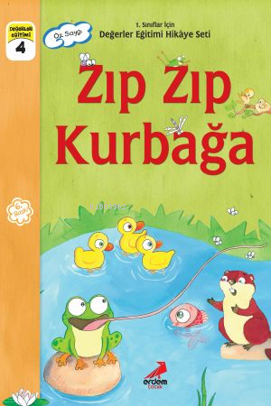 Zıp Zıp Kurbağa - 1.Sınıflar İçin | Eser Ünalan Şenler | Erdem Çocuk