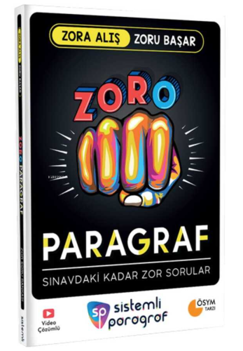 Zoro Paragraf Soru Bankası | Kolektif | Sistemli Paragraf