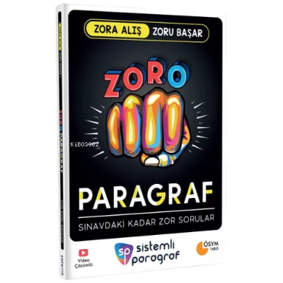 Zoro Paragraf Soru Bankası | Kolektif | Sistemli Paragraf